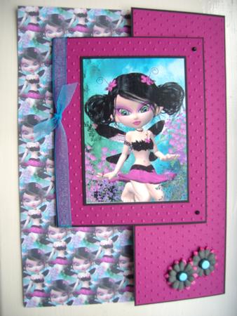 Elise Fairy A4 Card Front 1 by Angela White