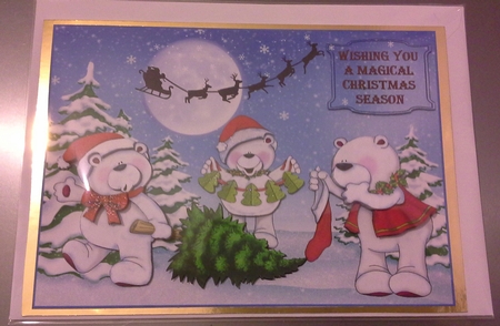 A Beary Merry Christmas by Angela Whitehead
