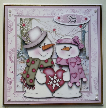 Snow in Love Mini Kit by Angela Whitehead