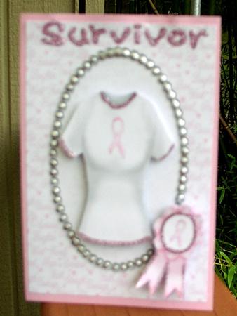 Breast Cancer Awareness T-shirt by Angelina Two Bears