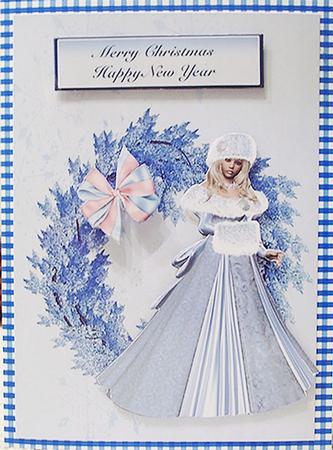 Blue Wreath Beauty by Angelina Two Bears