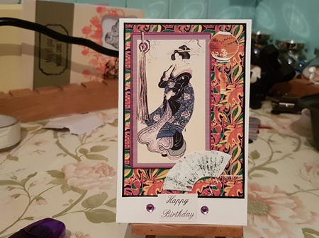 Japanese Card 2 by Anita chambers