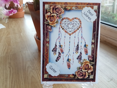 Dreams Of Blush Roses A5 by Anita chambers