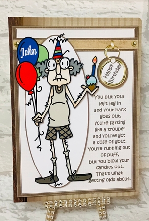 Gus does the Okey Cokey mini kit by Anita Henery