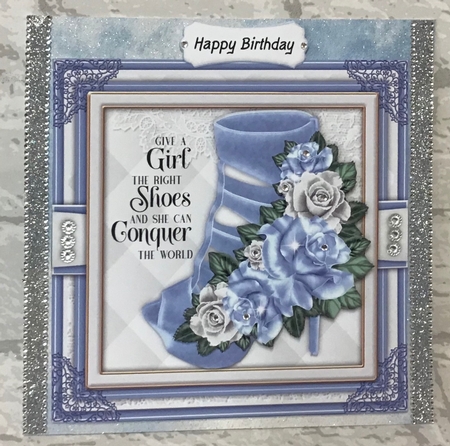 Floral Boot9 Mini Card Kit by Anita Henery