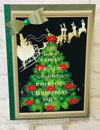 Christmas tree by Anita Henery