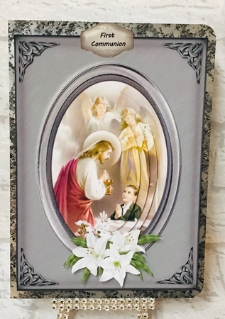 Boy Receiving Communion Pyramid by Anita Henery