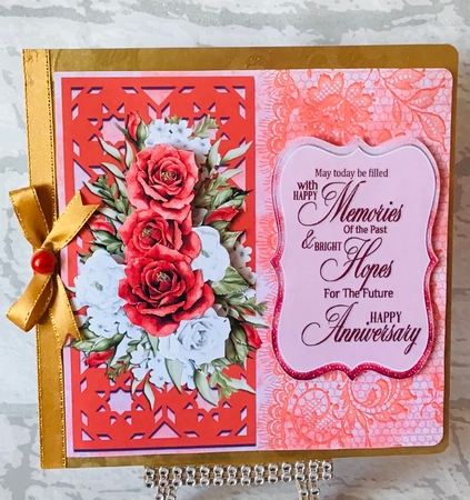 Tall Roses Anniversary 6 by Anita Henery