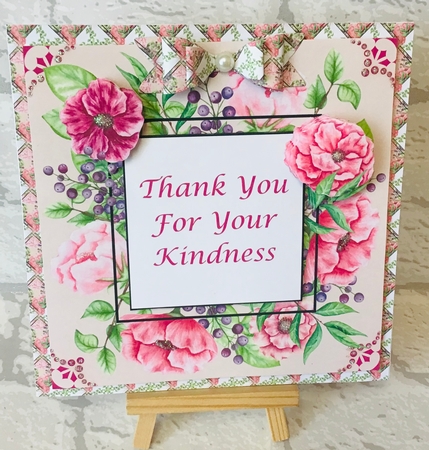 7X7 Pink Peonies by Anita Henery