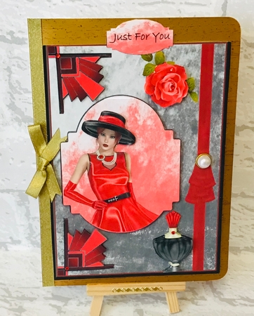 Red Portait by Anita Henery