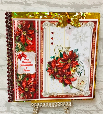 Quilling & Poinsettia Christmas Mini Page Kit    by Anita Henery