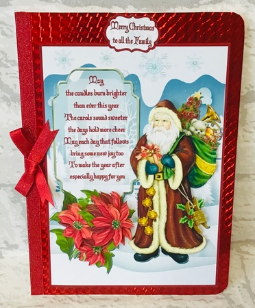 A traditional Christmas A5 by Anita Henery