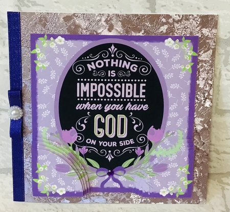 NOTHING IS IMPOSSIBLE - RELIGIOUS by Anita Henery