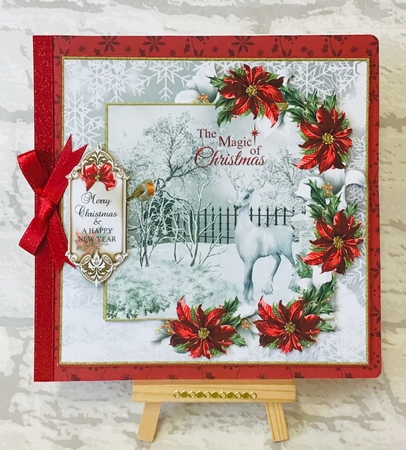 Bumper Kit of 4 Festive Deer Mini Kits by Anita Henery