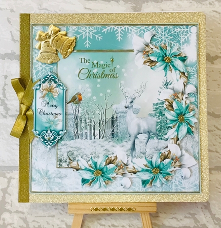 Bumper Kit of 4 Festive Deer Mini Kits by Anita Henery