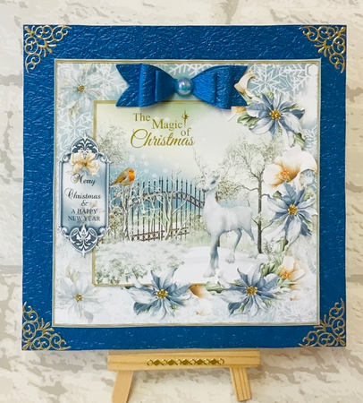 Bumper Kit of 4 Festive Deer Mini Kits by Anita Henery
