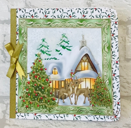 The Deer and The Christmas Tree toppers by Anita Henery