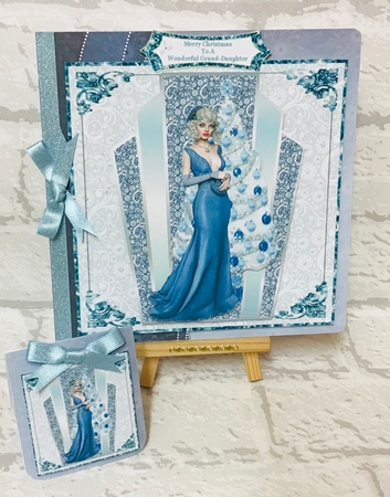 Wishing You A Wonderful Christmas - 8x8 Mini Kit by Anita Henery
