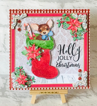 Christmas Stockings 4 by Anita Henery
