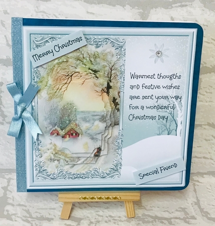 Homeward bound 7x7 card by Anita Henery