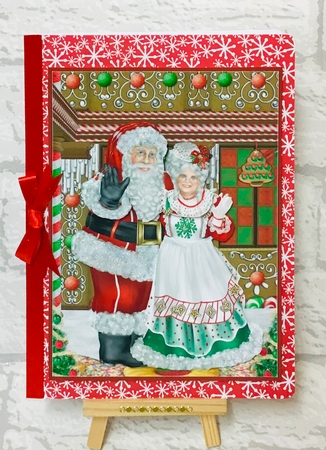 Mr & Mrs Claus by Anita Henery