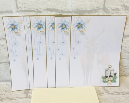 Christmas Deer A5 by Anita Henery