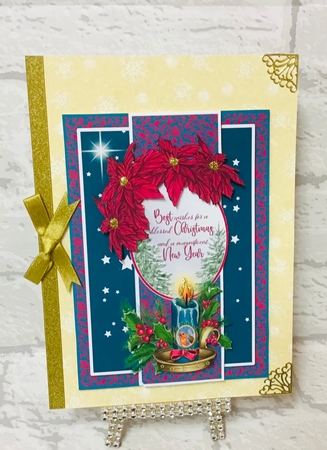 Magenta Poinsettia by Anita Henery
