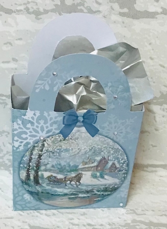 Scenic Bauble 1 Gift Bag by Anita Henery