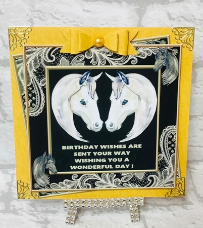 Horse birthday 1 by Anita Henery
