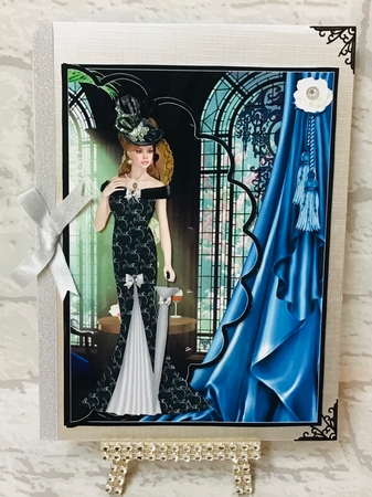 Elegant Vintage Lady by Anita Henery