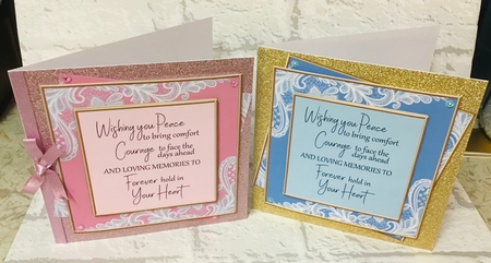2 Sympathy toppers  by Anita Henery