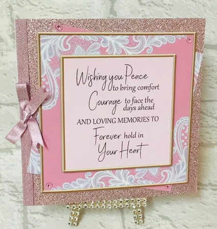 2 Sympathy toppers  by Anita Henery
