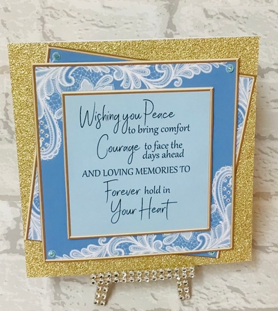 2 Sympathy toppers  by Anita Henery