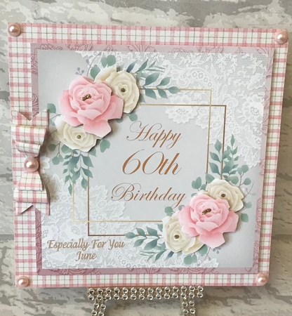 60th floral by Anita Henery