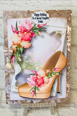 Fabulous Shoes - Blush Iris A5 by Anita Henery