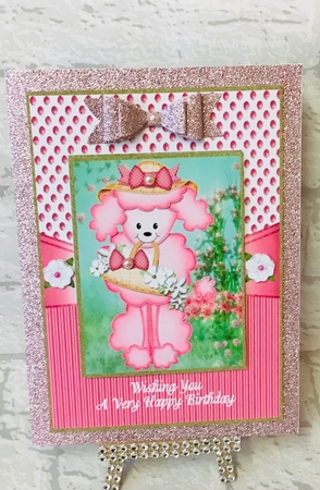 4 Cute floral animal toppers by Anita Henery