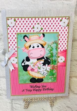 4 Cute floral animal toppers by Anita Henery