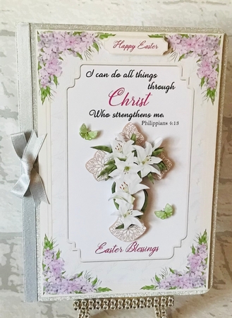 Easter Blessings decoupage Topper 1 by Anita Henery