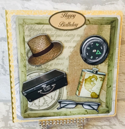 Its A Mans World Mini Card Kit #2 by Anita Henery