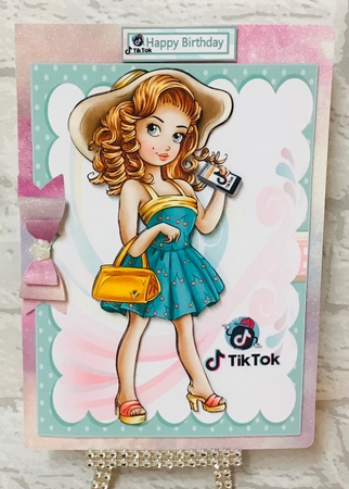 Cherry loves Tik Tok by Anita Henery