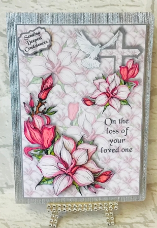 Magnolia Sympathy A5 by Anita Henery