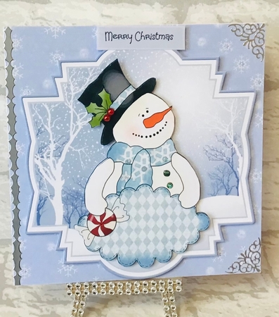 Snowman toppers by Anita Henery
