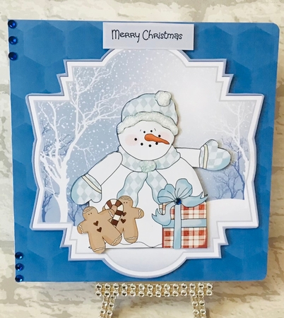 Snowman toppers by Anita Henery