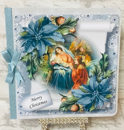 Vintage Christmas Parchment Scroll QUICK TOPPER Bumper Kit by Anita Henery