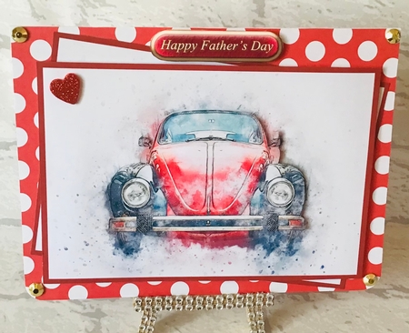 Collection of Four Vintage Car Toppers by Anita Henery