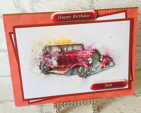 Collection of Four Vintage Car Toppers by Anita Henery