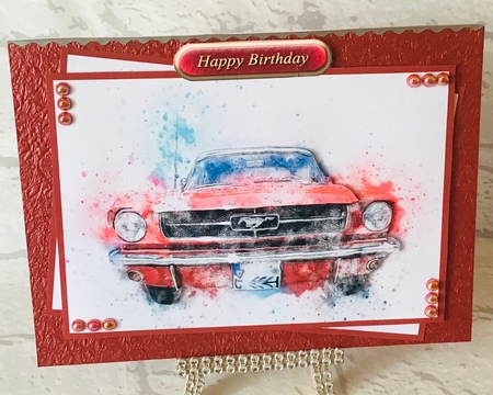 Collection of Four Vintage Car Toppers by Anita Henery