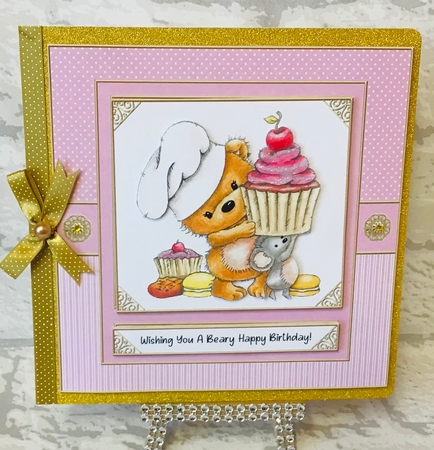 Cute Critters Birthday Topper by Anita Henery
