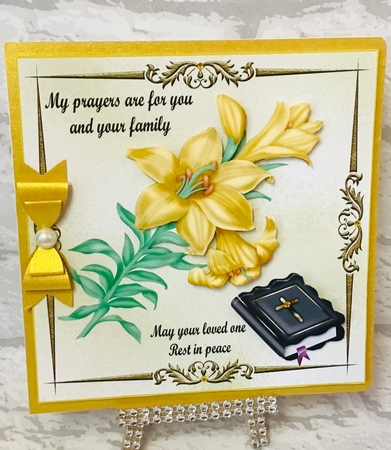 GOLDEN LILY SYMPATHY by Anita Henery