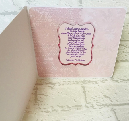 Pink and Purple Roses Birthday 4 by Anita Henery